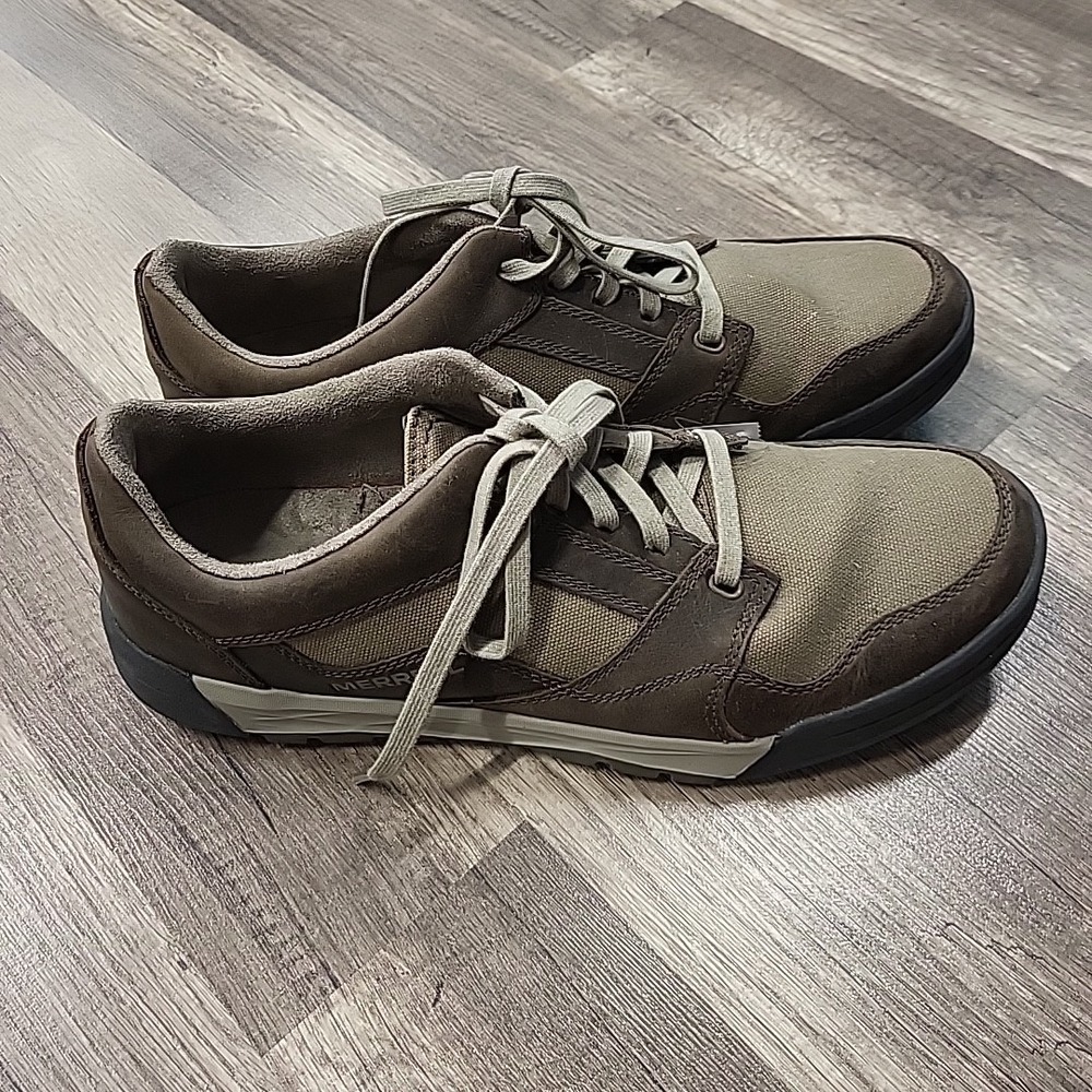 Merrell Berner Shift lace shoes, Brown, Size 11.5